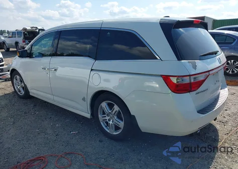 2013 Honda Odyssey Touring/Touring Elite из США, поврежденный, VIN 5FNRL5H92DB009689